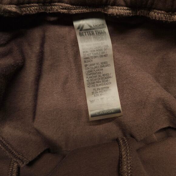 Alphalete LDB More Elements Men's Jogger Sweat Pants Size L Large Brown - Picture 6 of 8